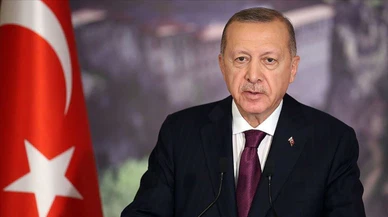Cumhurbaşkanı Erdoğan'dan şehit ailesine başsağlığı mesajı