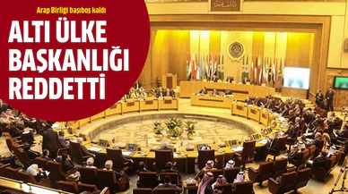 Arap Birliği başıboş kaldı