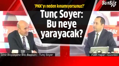 CHP'li Tunç Soyer'in PKK cevabı tepki çekti