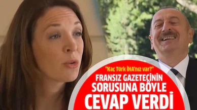 Aliyev Fransız gazetecinin sorusuna böyle cevap verdi