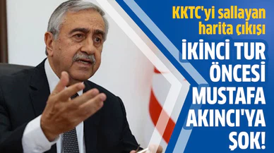 İkinci tur öncesi Mustafa Akıncı'ya şok!