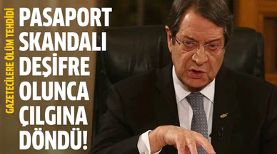 Anastasiadis pasaport skandalı deşifre olunca çılgına döndü!