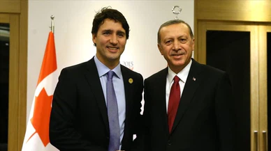 Cumhurbaşkanı Erdoğan, Kanada Başbakanı Trudeau ile telefonda görüştü