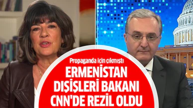 Ermenistan Dışişleri Bakanı CNN'de rezil oldu
