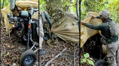 PKK'nın paramotoru böyle ele geçirildi