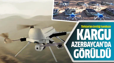 Kamikaze İHA KARGU Azerbaycan’da görüldü