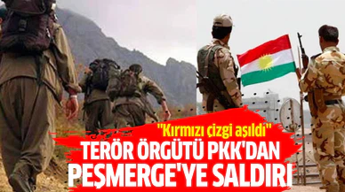 Terör örgütü PKK'dan Peşmerge'ye saldırı