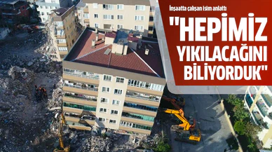 Çöken Barış sitesinde kritik isim konuştu