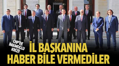 CHP'de İmamoğlu krizi!