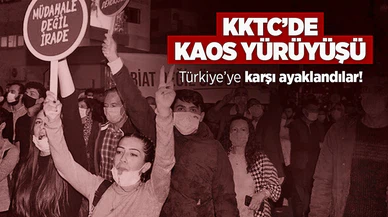 KKTC'de kaos yürüyüşü