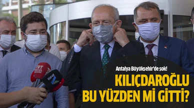 Antalya Büyükşehir Belediyesi'nde vekalet şoku!