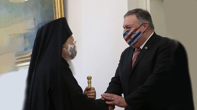 İstanbul'a gelen Pompeo kuralları hiçe saydı