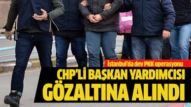 CHP'li başkan yardımcısı gözaltına alındı