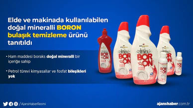 BORON bulaşık temizlik ürünleri tanıtıldı