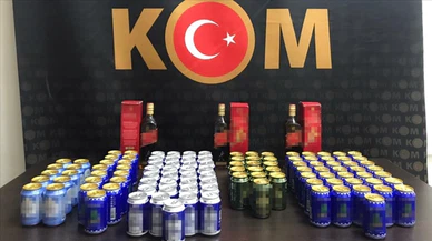 7 ilde sahte alkol operasyonu! Yakayı ele verdiler!