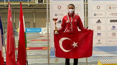 Milli pentatlet İlke Özyüksel Laser Run'da dünya rekoru kırdı