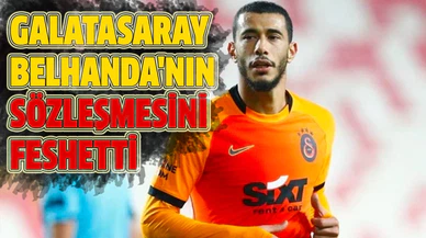 Galatasaray Younes Belhanda'nın sözleşmesini feshetti
