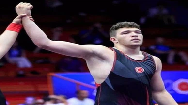 Muhammed Hamza Bakır, Avrupa Gençler Güreş Şampiyonası'nda altın madalya kazandı