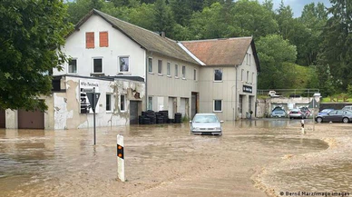 Sel felaketi şimdi de Bavyera ve Saksonya'da