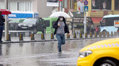 Dört bölge için sağanak uyarısı