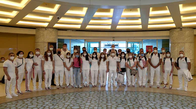 Tokyo 2020'de mücadele edecek paralimpik milli sporcuların ilk kafilesi Japonya'ya uğurlandı