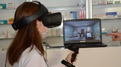 Eczacılara sanal gerçeklik uygulaması