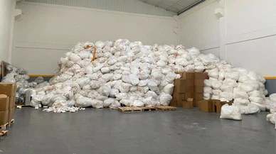 Konya'da 4 milyon 950 bin kaçak makaron ele geçirildi