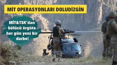 MİT&TSK operasyonları doludizgin