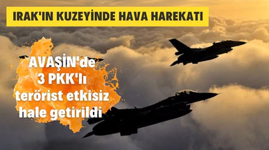 3 PKK'lı hava harekatıyla etkisiz hale getirildi