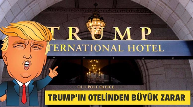 Trump'ın otelinden büyük zarar