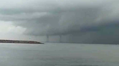 Edirne'de hortum paniği