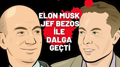 Elon Musk'tan Bezos'a gümüş madalya şakası
