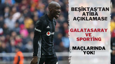 Atiba sakatlandı! Lisbon ve Galatasaray maçlarında yok