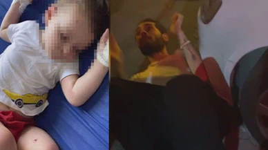 İki yaşındaki çocuğuna eziyetten yargılanıyordu! Serbest kaldı