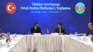 Türkiye-Azerbaycan Ortak Medya Platformu'nun ilk toplantısı yapıldı