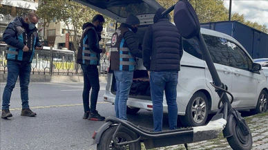 Kurallara uymayan elektrikli scooter sürücülerine ceza yağdı