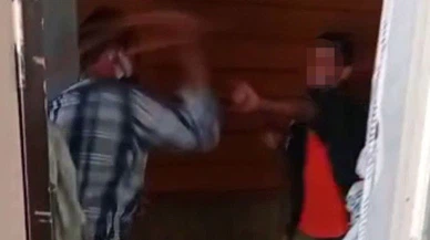 Çırağını hortumla döven kişi gözaltına alındı!