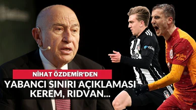 Nihat Özdemir yabancı sınırını Kerem ve Rıdvan örneğiyle savundu