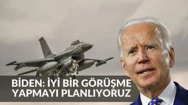Biden'dan F-16'lar konusunda flaş açıklama