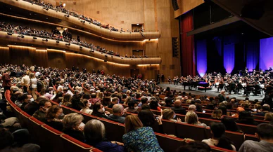 Londra Filarmoni Orkestrası, AKM'de müzikseverlerle bir araya geldi