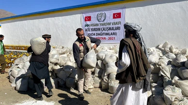 İHH Afganistan'a yardım elini uzattı