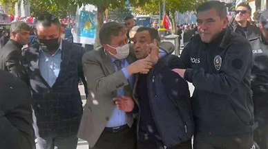 İYİ Partili Lütfü Türkkan Meral Akşener'in HDP'yi savunduğunu söyleyen Bingöllü şehit yakınına küfür etti