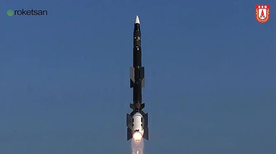 Uzun menzilli milli hava savunma füzesi Siper başarıyla ateşlendi