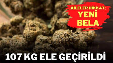 Kocaeli'de bir araçta yaklaşık 107 kilogram skunk ele geçirildi