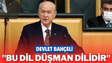 Bahçeli: Şehidimizin bacısına küfür etmek düşman dilidir