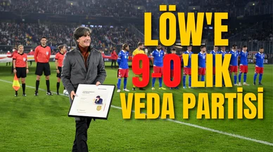 Löw'e 9-0'lık veda partisi!