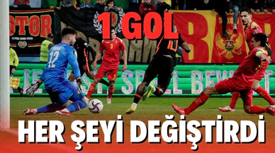 1 golle her şey değişti! Milliler için en iyi senaryo gerçekleşti!