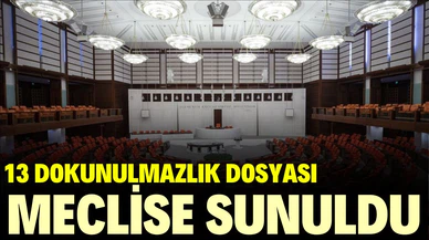13 yeni dokunulmazlık dosyası TBMM'de
