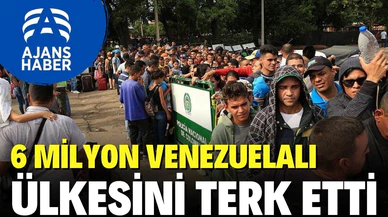 6 milyon Venezuelalı, kıtanın farklı ülkelerine dağıldı
