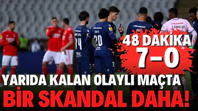 Yarıda kalan 7-0'lık olaylı maçta bir skandal daha!